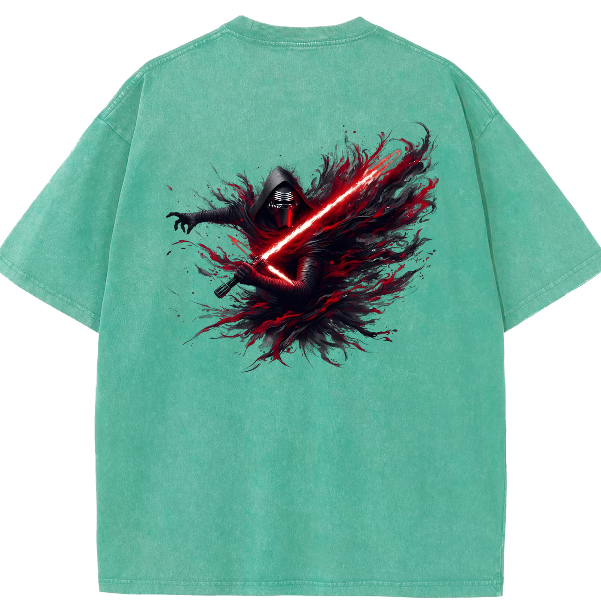 （画像用） スター・ウォーズ Star Wars 綿100% ヴィンテージ風 半袖Tシャツ（背面プリント）